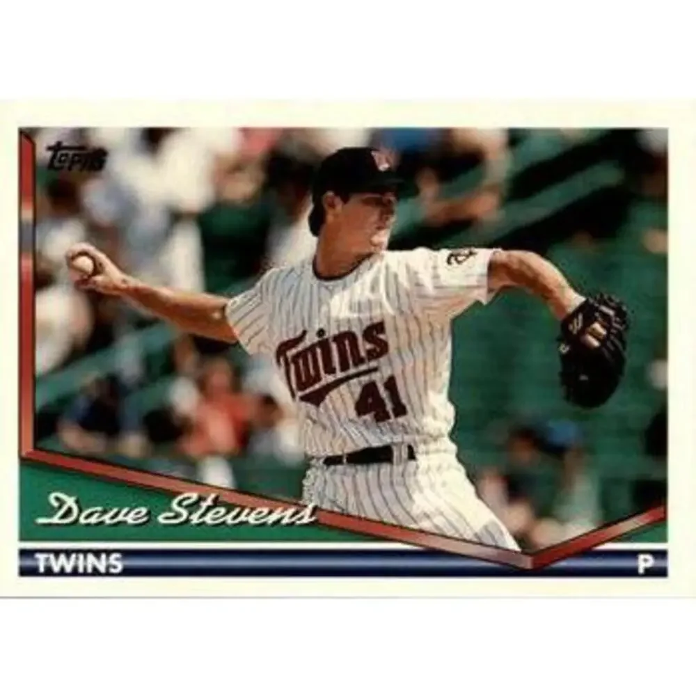 1994 Topps Traded Dave Stevens 97T Minnesota Twins